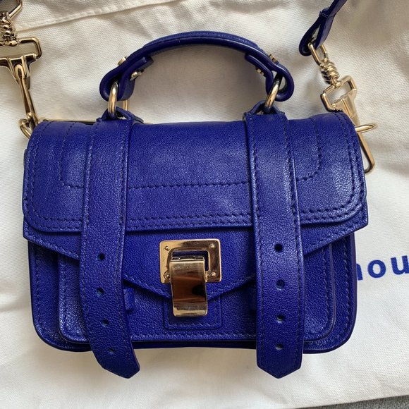 Proenza Schouler PS1 micro leather crossbody bag - Picture 2 of 9